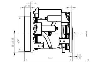 Объективы MWIR для тепловизионных камер с непрерывным зумом и диафрагмой f/5,5 от 15 до 300 мм, для охлаждаемого детектора